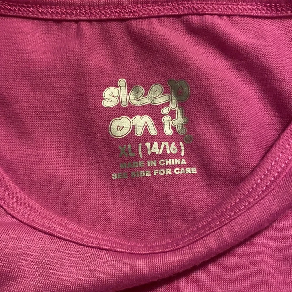 NWT Macy's Sleep On It Girls Pajama Set